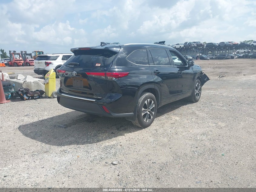 2021 Toyota Highlander Xle VIN: 5TDHZRBH0MS523246 Lot: 45690595