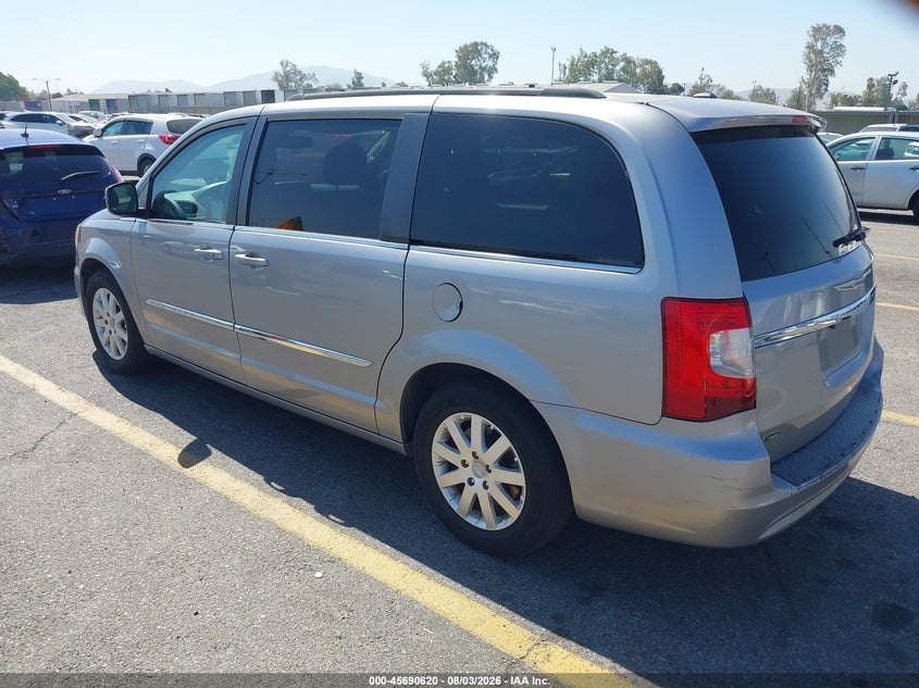 Vin: 2c4rc1bg9gr296845, lot: 46189227, chrysler town & country touring 20163