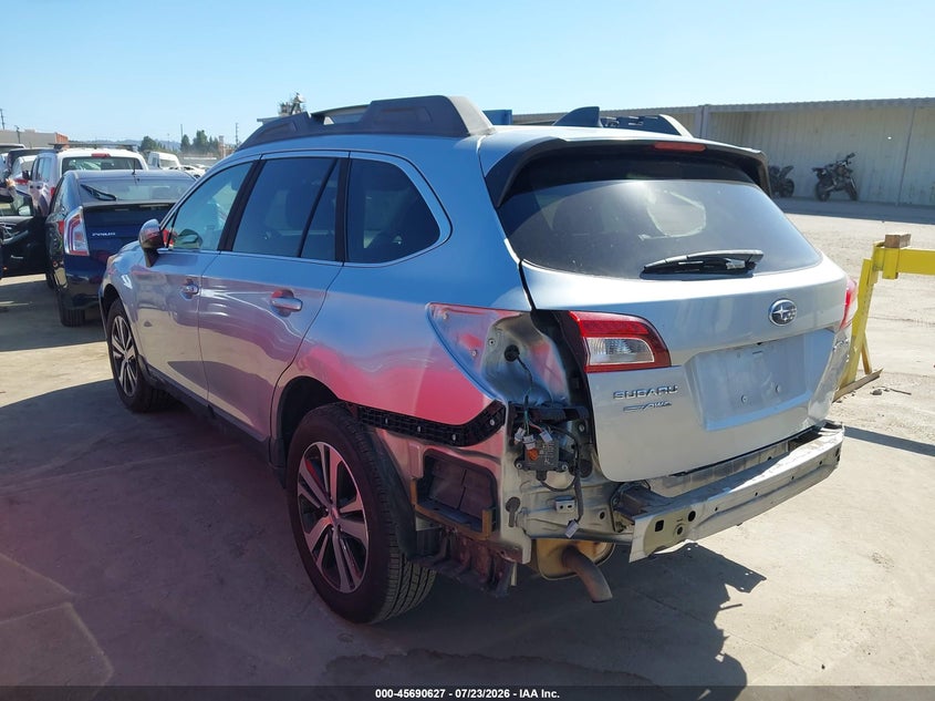Vin: 4s4bsanc0j3202232, lot: 46189234, subaru outback 2.5i limited 20183