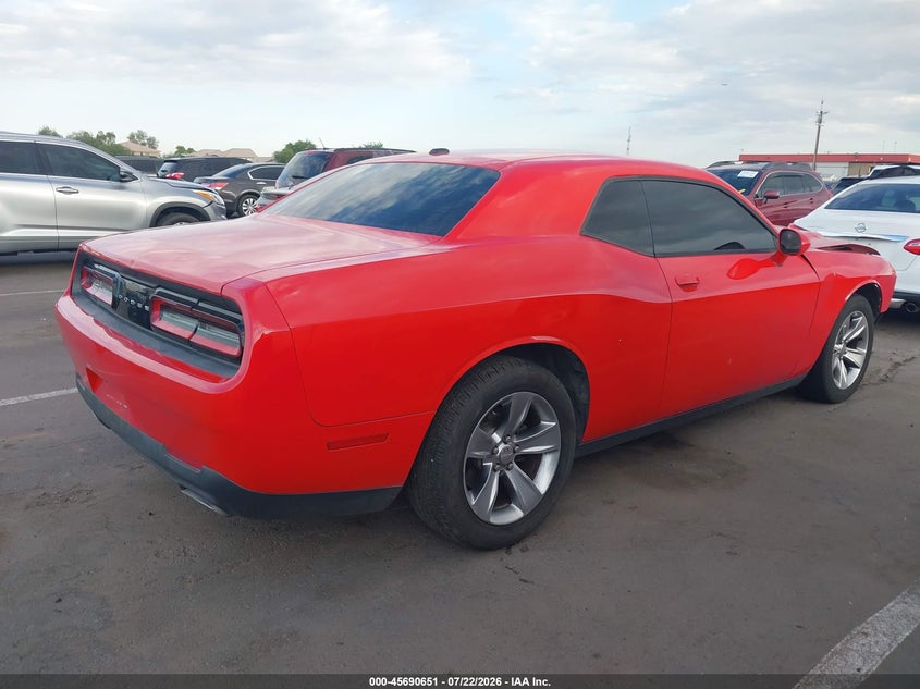 Vin: 2c3cdzag9fh869092, lot: 46189258, dodge challenger sxt 20154