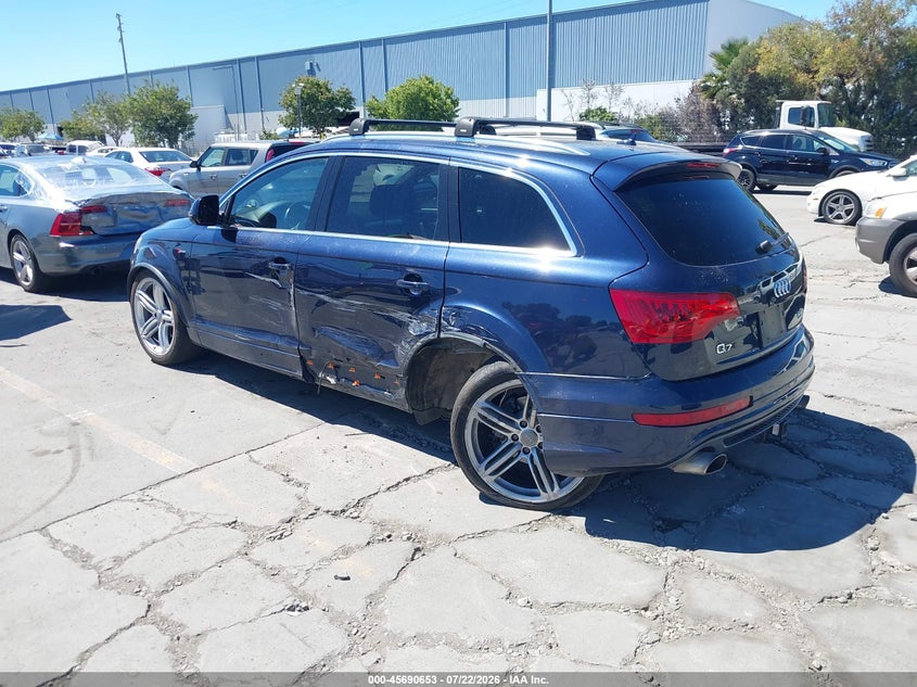 2014 AUDI Q7 auction photo 3