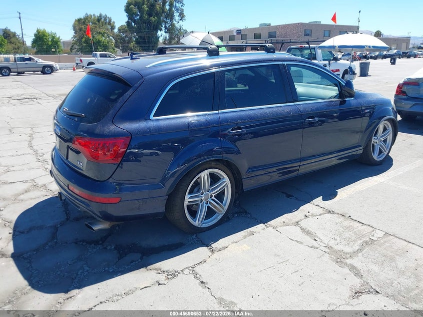 2014 AUDI Q7 auction photo 4