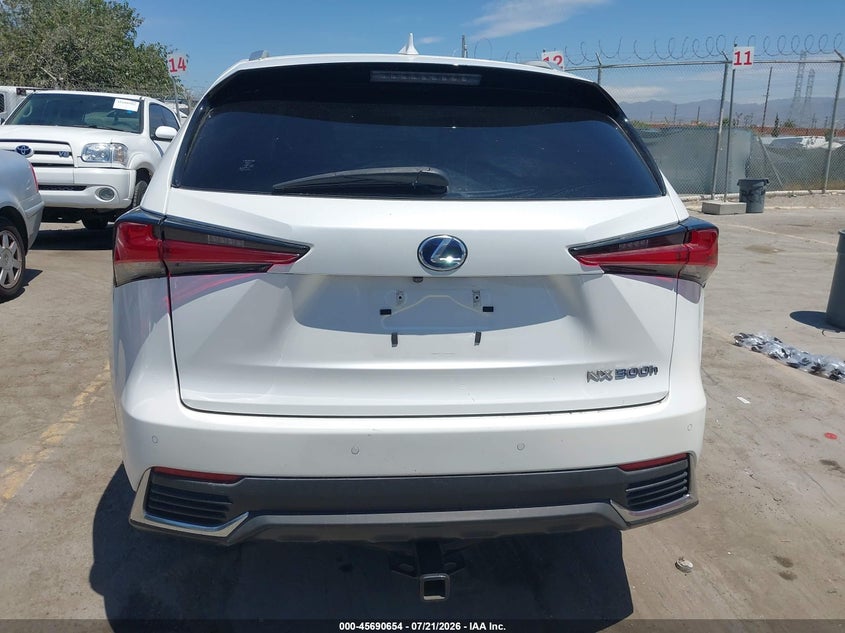 2019 Lexus Nx 300H VIN: JTJBJRBZ6K2116457 Lot: 45690654