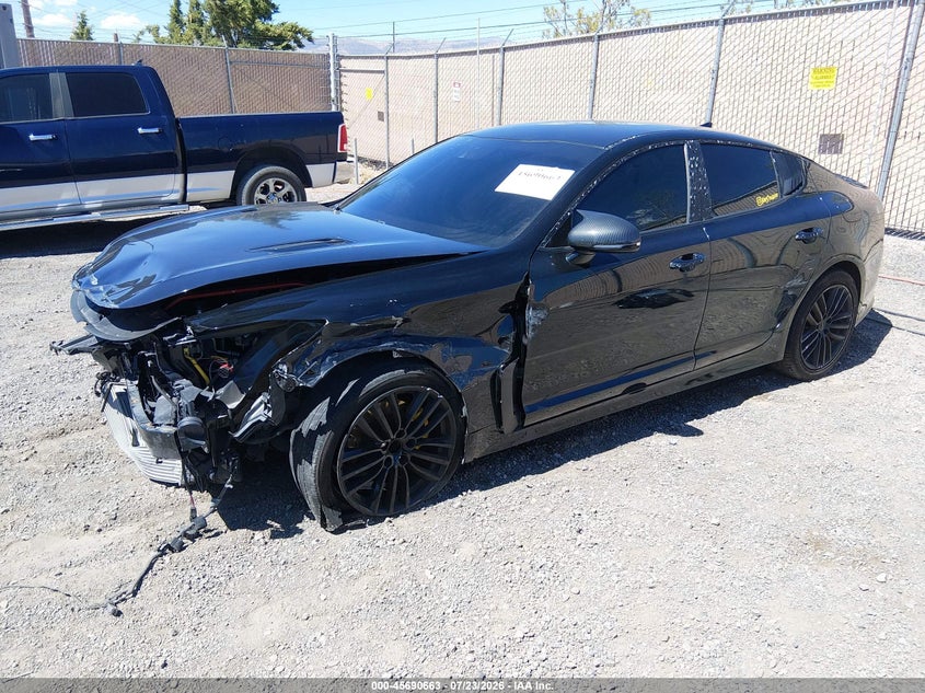 Vin: knae15la7j6015353, lot: 46189270, kia stinger 20182