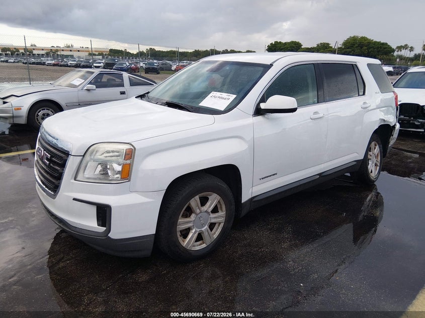 Vin: 2gkalmek2g6222963, lot: 46189276, gmc terrain sle-1 20162