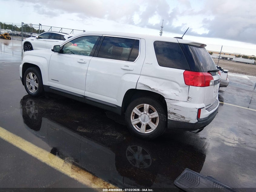 Vin: 2gkalmek2g6222963, lot: 46189276, gmc terrain sle-1 20163