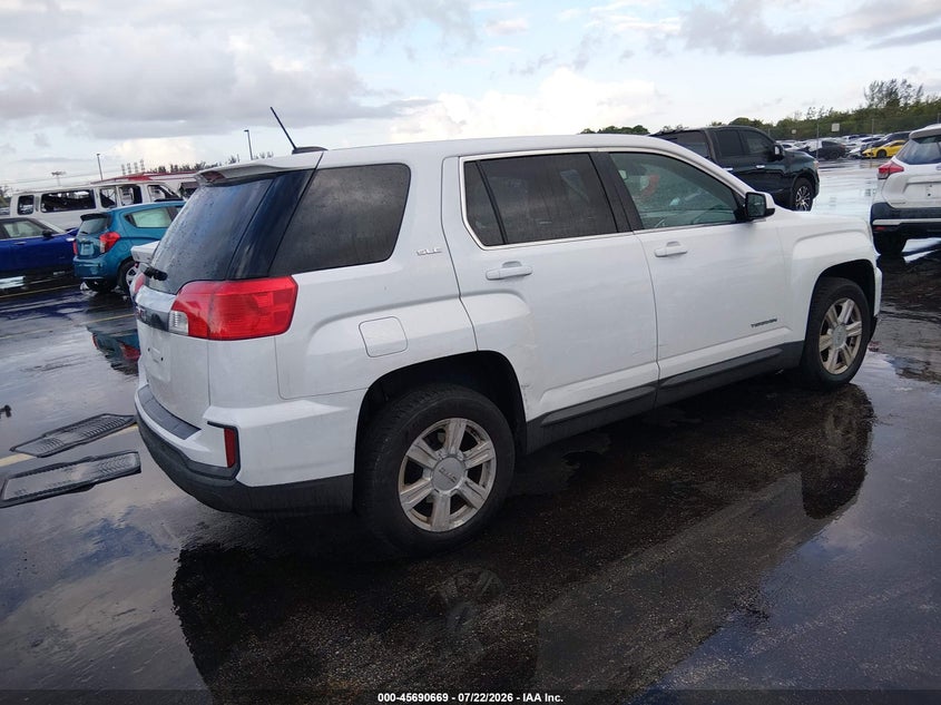 Vin: 2gkalmek2g6222963, lot: 46189276, gmc terrain sle-1 20164