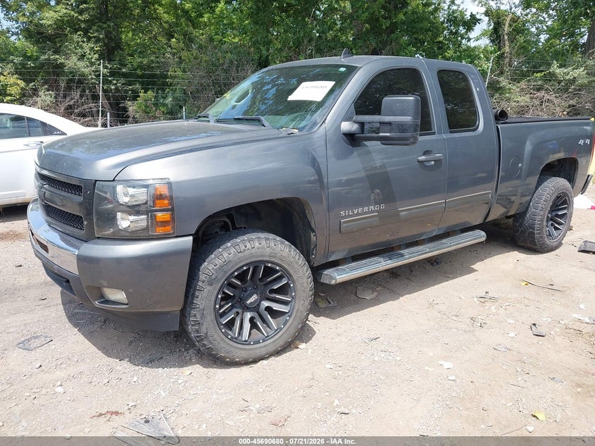 2011 Chevrolet Silverado, Правий зад, IAAI, VIN 1GCRKSE30BZ215778 — фото 2