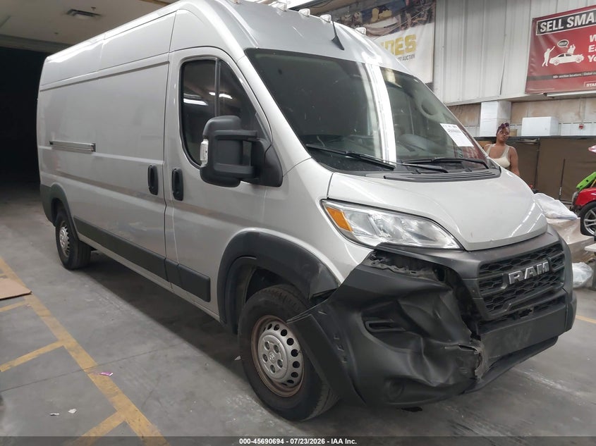 Vin: 3c6lrvdg2re113175, lot: 46189301, ram promaster 2500 tradesman high roof 159 wb w/pass seat 2024 img_1