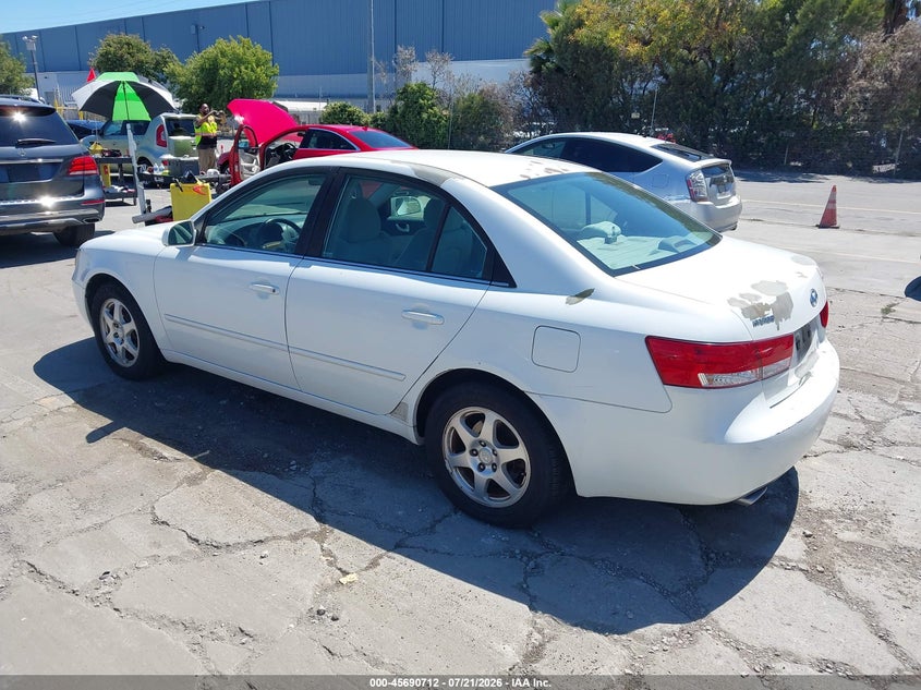 2006 HYUNDAI SONATA auction photo 3