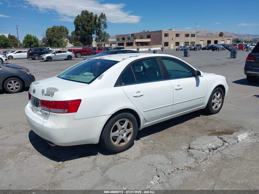 2006 HYUNDAI SONATA auction photo 4