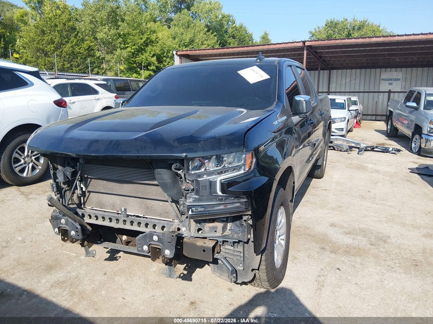 2021 CHEVROLET SILVERADO 1500 auction photo 2