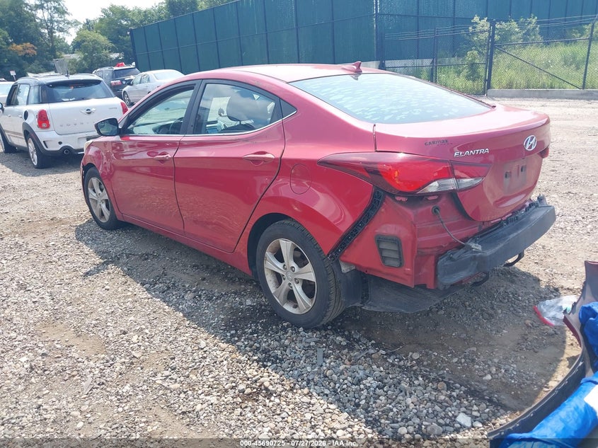 Vin: kmhdh4aexgu558237, lot: 46189332, hyundai elantra value edition 20163