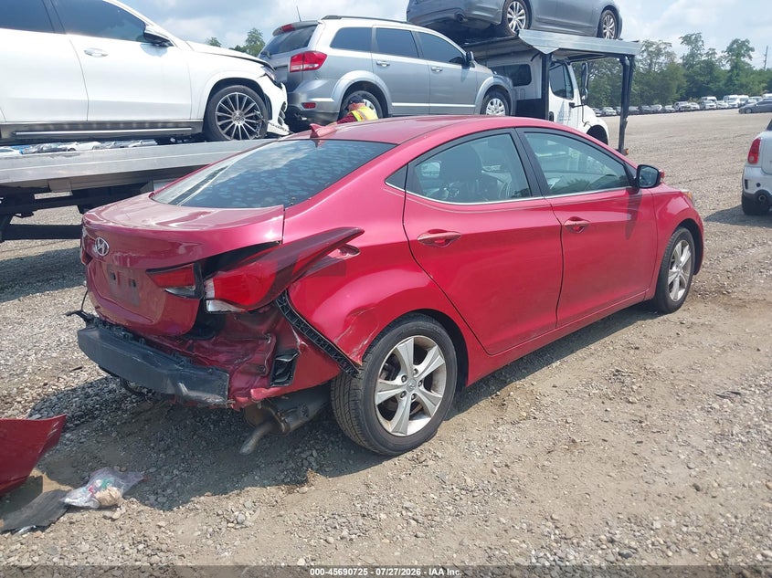 Vin: kmhdh4aexgu558237, lot: 46189332, hyundai elantra value edition 20164