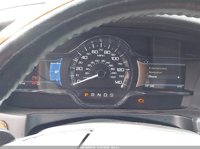 2014 Lincoln Mks VIN: 1LNHL9EK6EG604123 Lot: 45690735