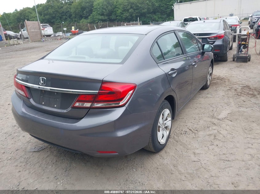 2014 HONDA CIVIC auction photo 4