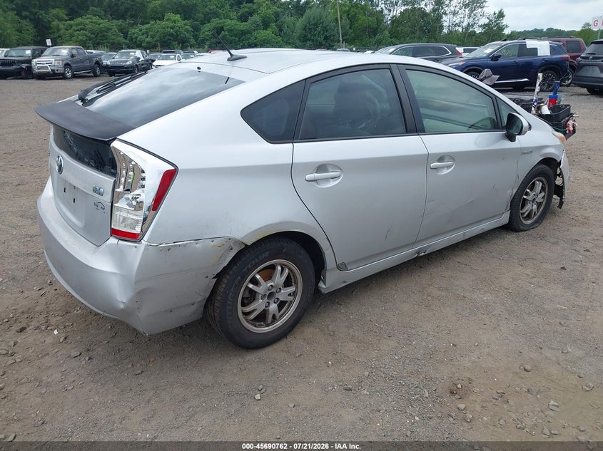 2010 TOYOTA PRIUS auction photo 4