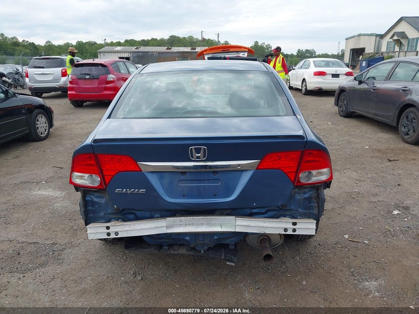 HONDA CIVIC 2010 VIN 2HGFA1F6XAH519466