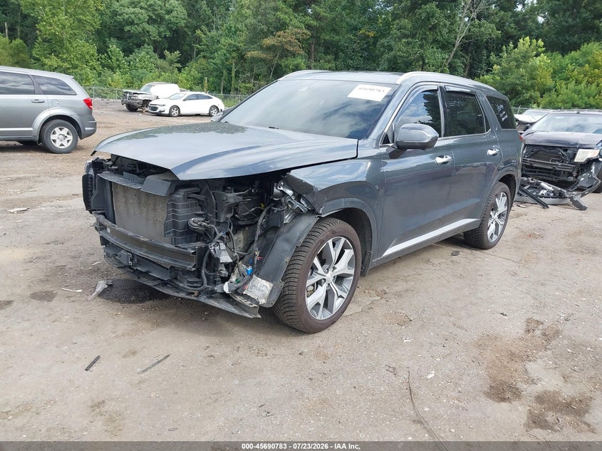 Vin: km8r5dhexmu261582, lot: 46189390, hyundai palisade limited 20212