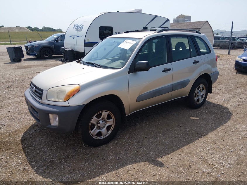2001 Toyota RAV 4, Normal Wear & Tear, IAAI, VIN JTEHH20V110081008 — photo 2