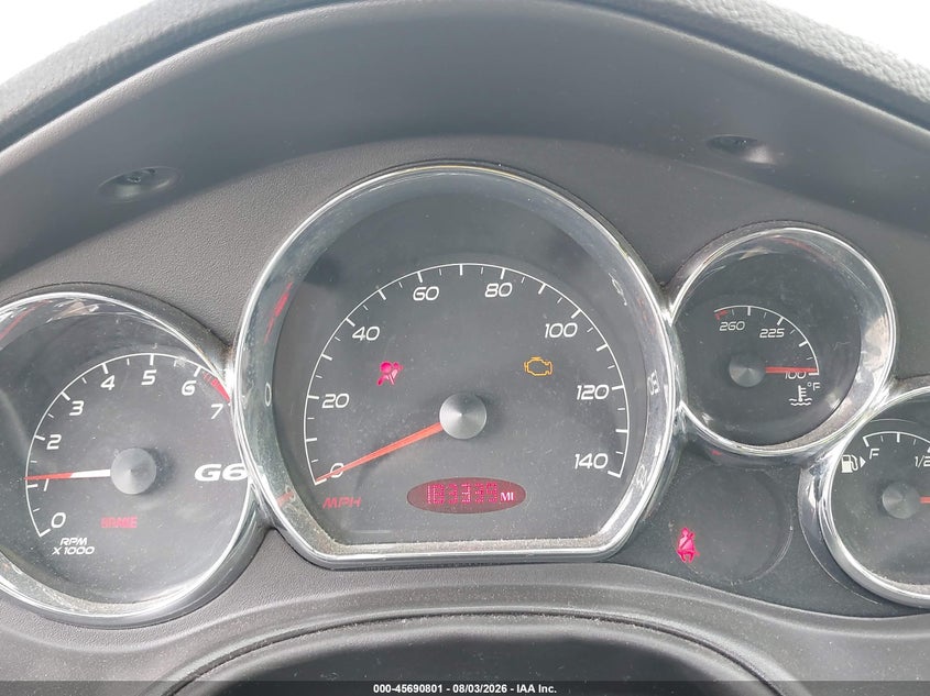 2007 PONTIAC G6 auction photo 7