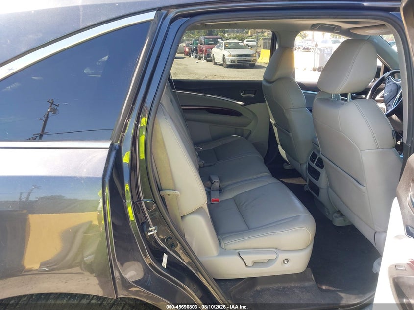 2016 ACURA MDX auction photo 8