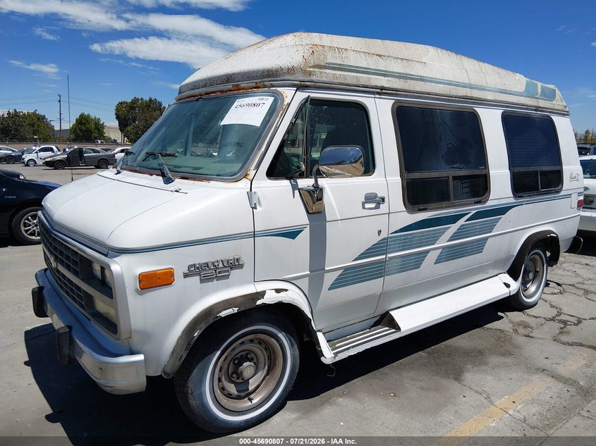 1994 Chevrolet Van, Обычный износ, IAAI, VIN 1GBEG25K6RF144559 — фото 2