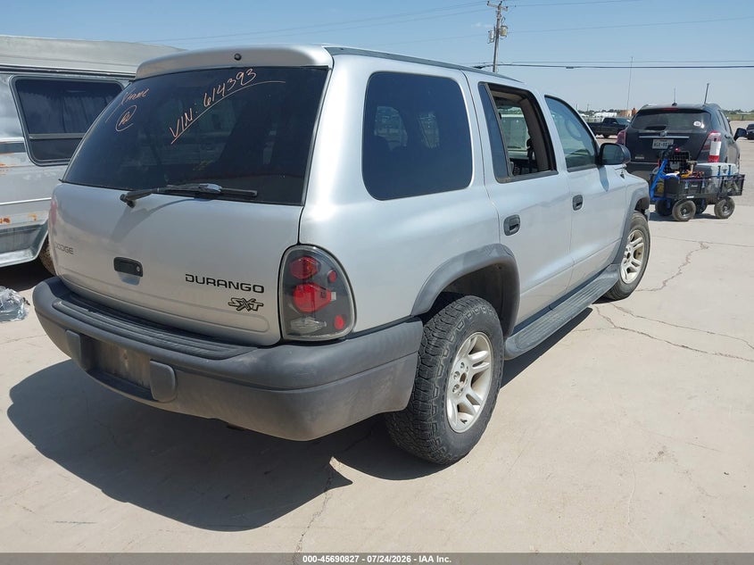 2003 DODGE DURANGO auction photo 4
