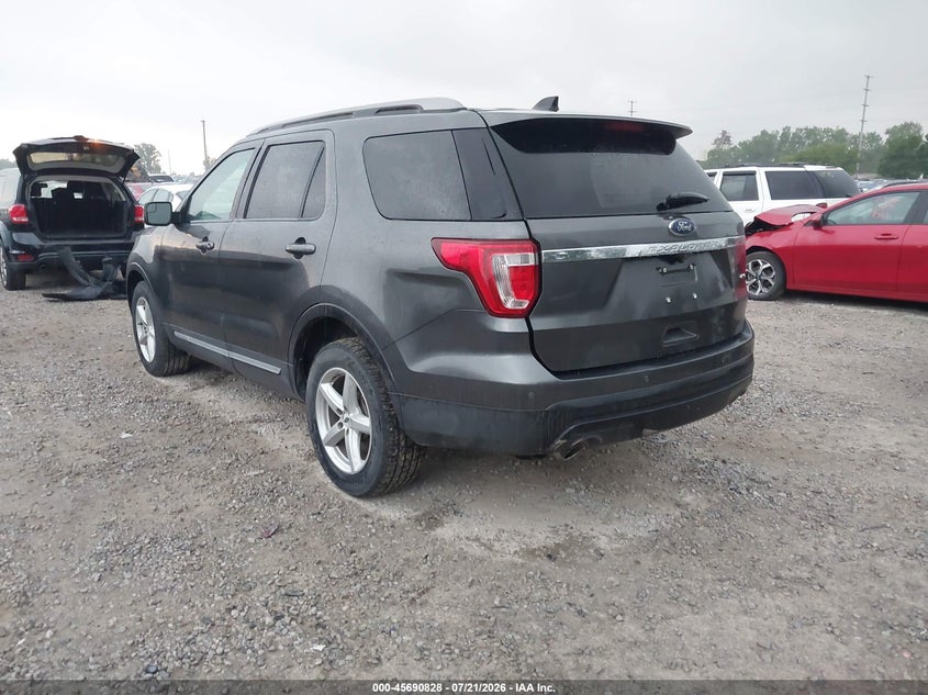 Vin: 1fm5k8d81ggc39049, lot: 46189435, ford explorer xlt 20163
