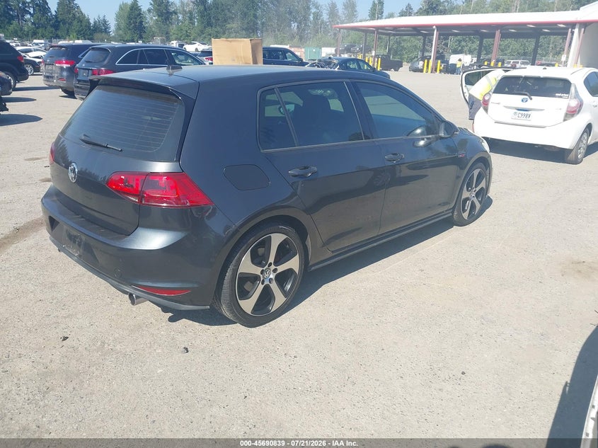 2015 VOLKSWAGEN GOLF GTI auction photo 4