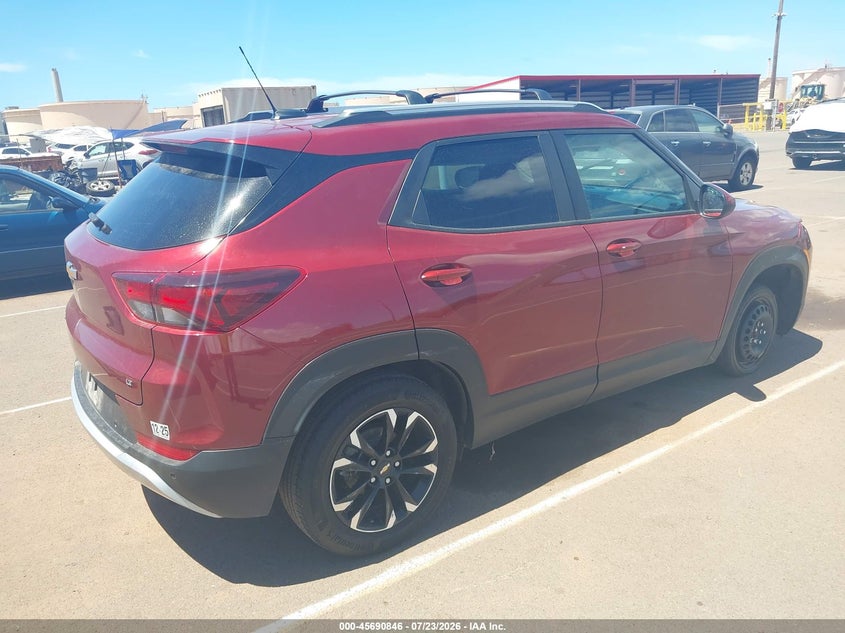 Vin: kl79mps26pb069256, lot: 46189453, chevrolet trailblazer fwd lt 20234