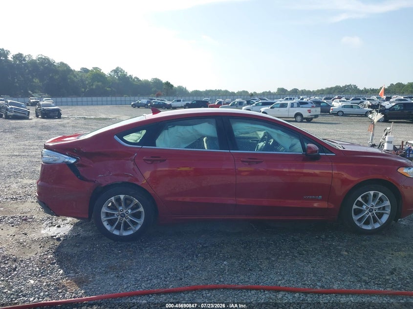 FORD FUSION HYBRID 2019 VIN 3FA6P0LU2KR204165