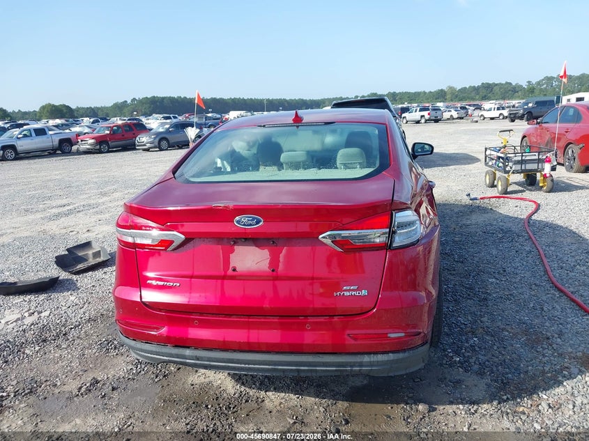 2019 FORD FUSION HYBRID auction photo 6