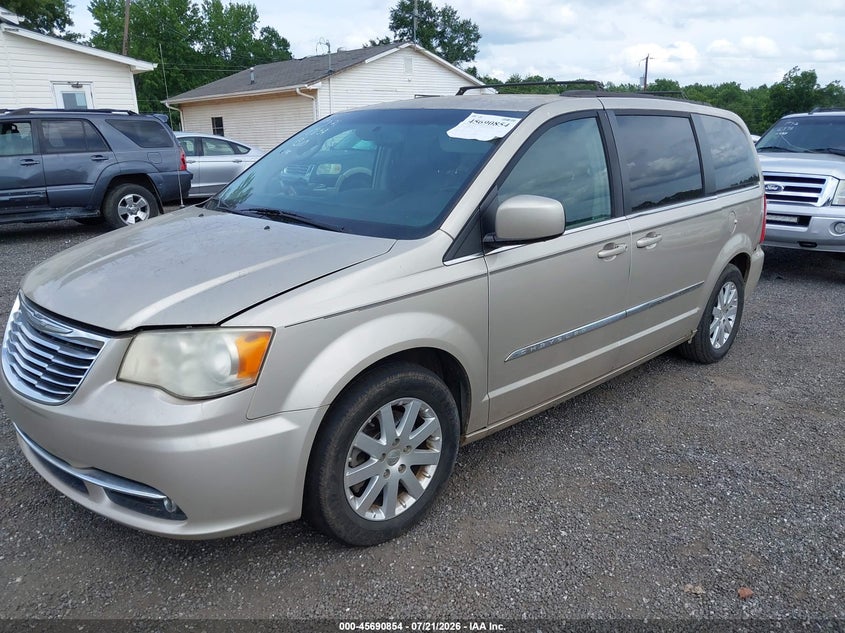 Vin: 2c4rc1bg7er447999, lot: 46189461, chrysler town & country touring 20142