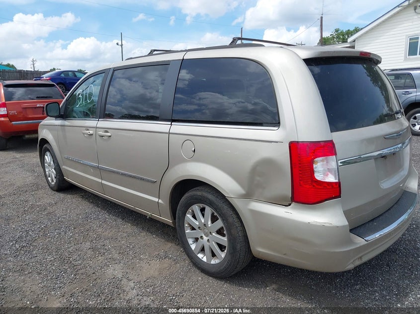 Vin: 2c4rc1bg7er447999, lot: 46189461, chrysler town & country touring 20143