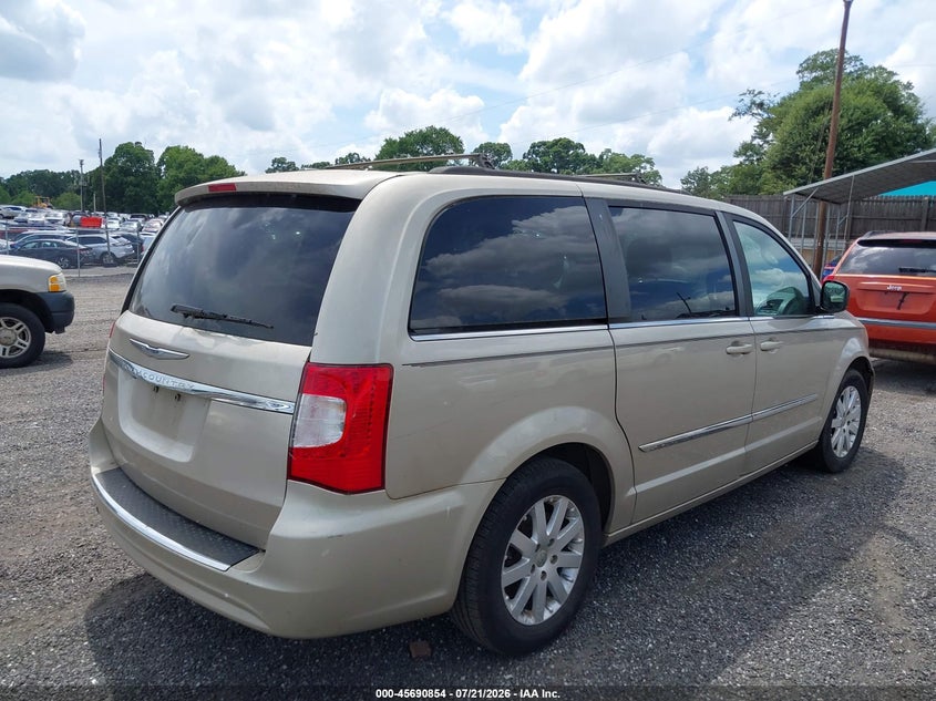 Vin: 2c4rc1bg7er447999, lot: 46189461, chrysler town & country touring 20144