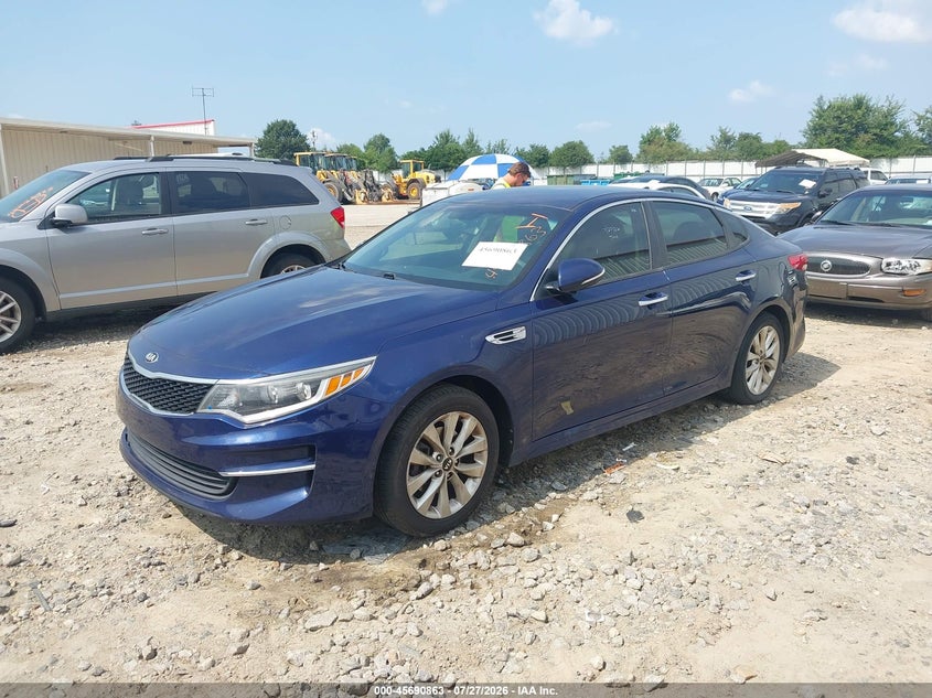 Vin: 5xxgt4l30jg256545, lot: 46189470, kia optima lx 20182