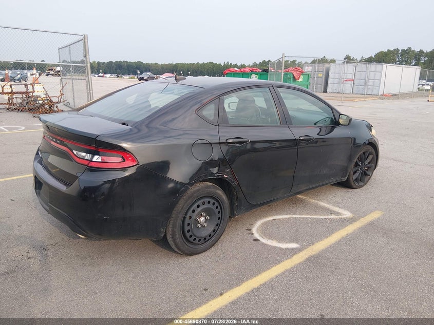 Vin: 1c3cdfbb1gd712365, lot: 46189477, dodge dart sxt 20164