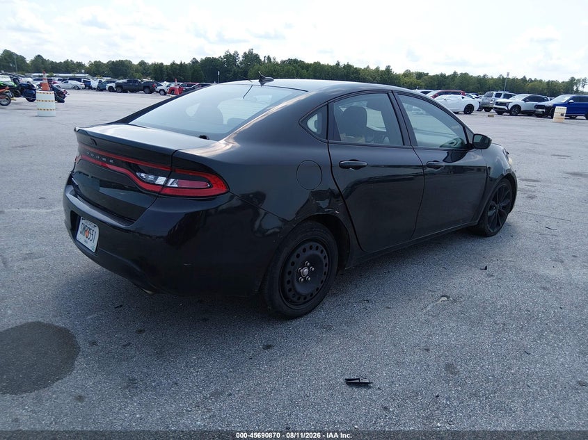 2016 DODGE DART auction photo 4