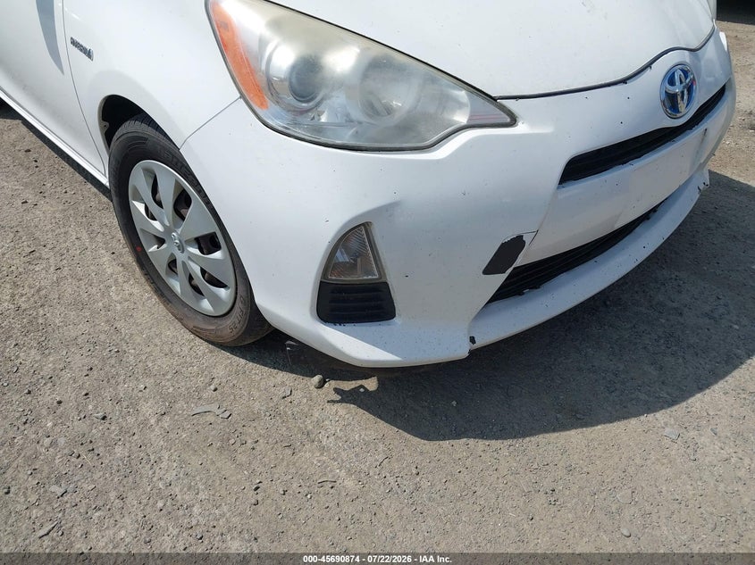 2012 Toyota Prius C Two VIN: JTDKDTB32C1022604 Lot: 45690874