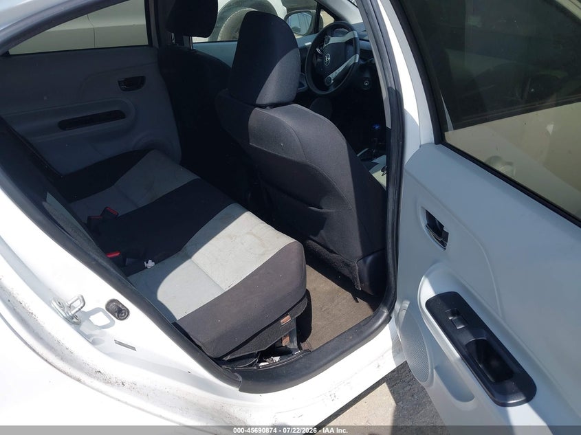 2012 Toyota Prius C Two VIN: JTDKDTB32C1022604 Lot: 45690874