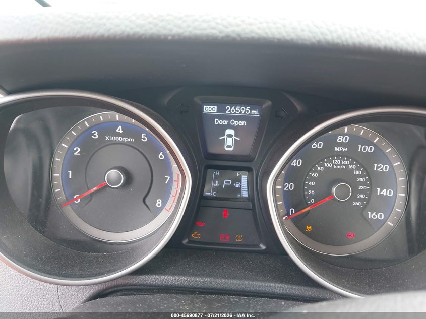2013 Hyundai Elantra Gt VIN: KMHD35LE3DU080157 Lot: 45690877