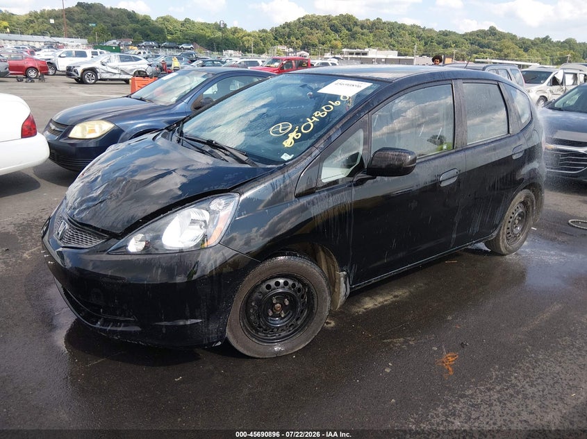 2009 Honda Fit, Normal Wear & Tear, IAAI, VIN JHMGE87269S048060 — photo 2