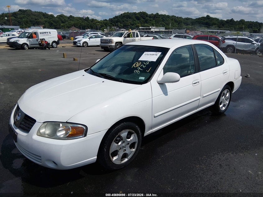2004 Nissan Sentra, Обычный износ, IAAI, VIN 3N1CB51D74L892667 — фото 2