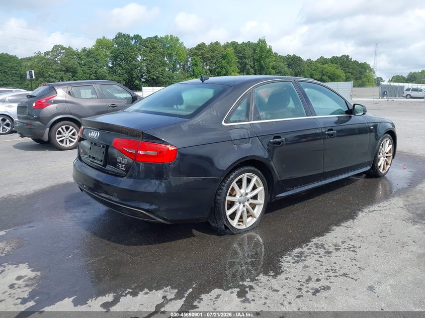 2014 AUDI A4 auction photo 4