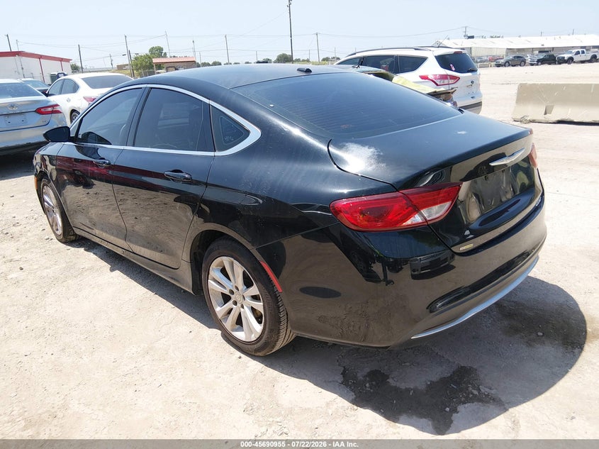 Vin: 1c3cccab5fn616167, lot: 46189583, chrysler 200 limited 20153
