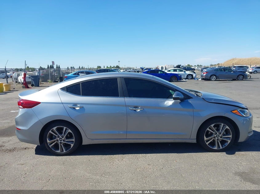 2017 Hyundai Elantra Limited VIN: 5NPD84LF4HH002169 Lot: 45690985