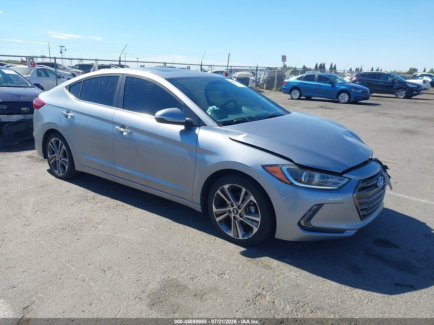2017 Hyundai Elantra Limited VIN: 5NPD84LF4HH002169 Lot: 45690985