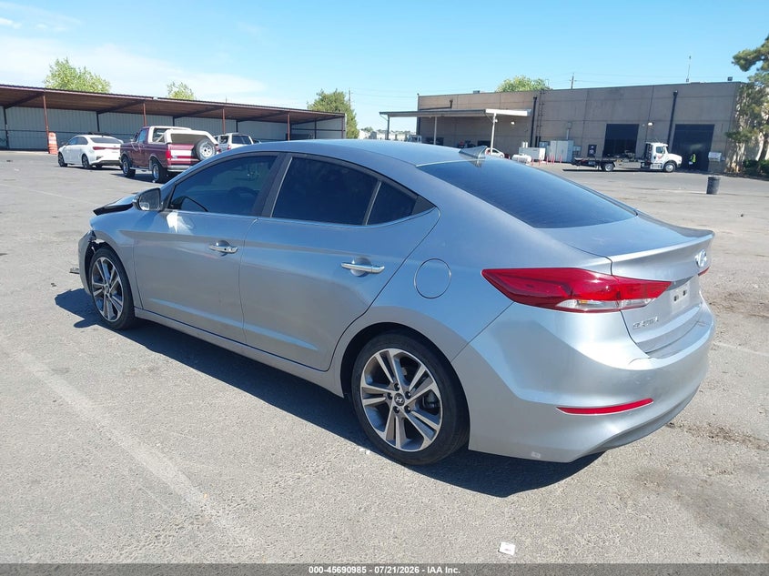 2017 Hyundai Elantra Limited VIN: 5NPD84LF4HH002169 Lot: 45690985
