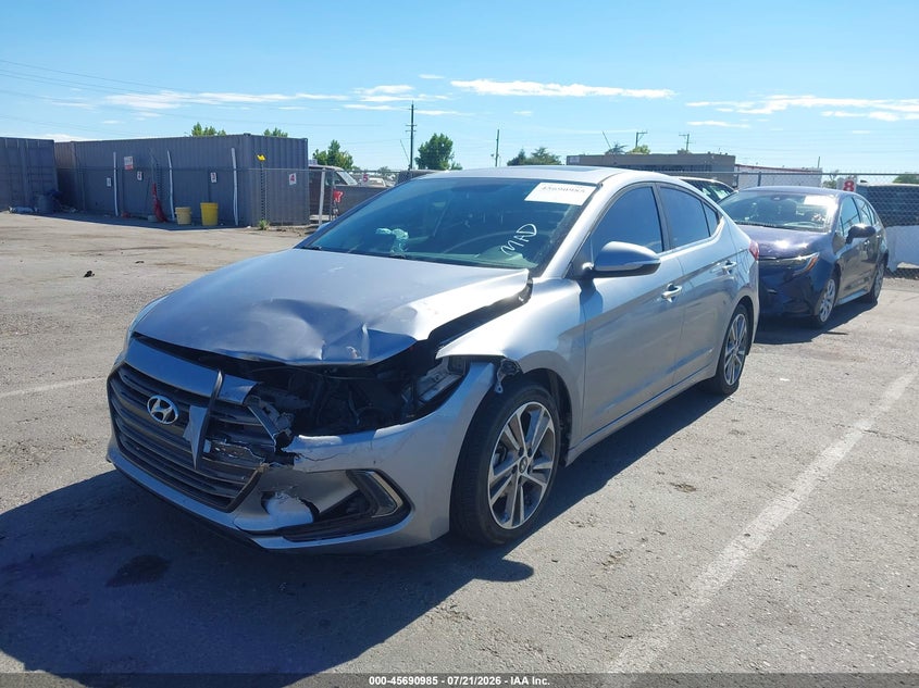 2017 Hyundai Elantra Limited VIN: 5NPD84LF4HH002169 Lot: 45690985